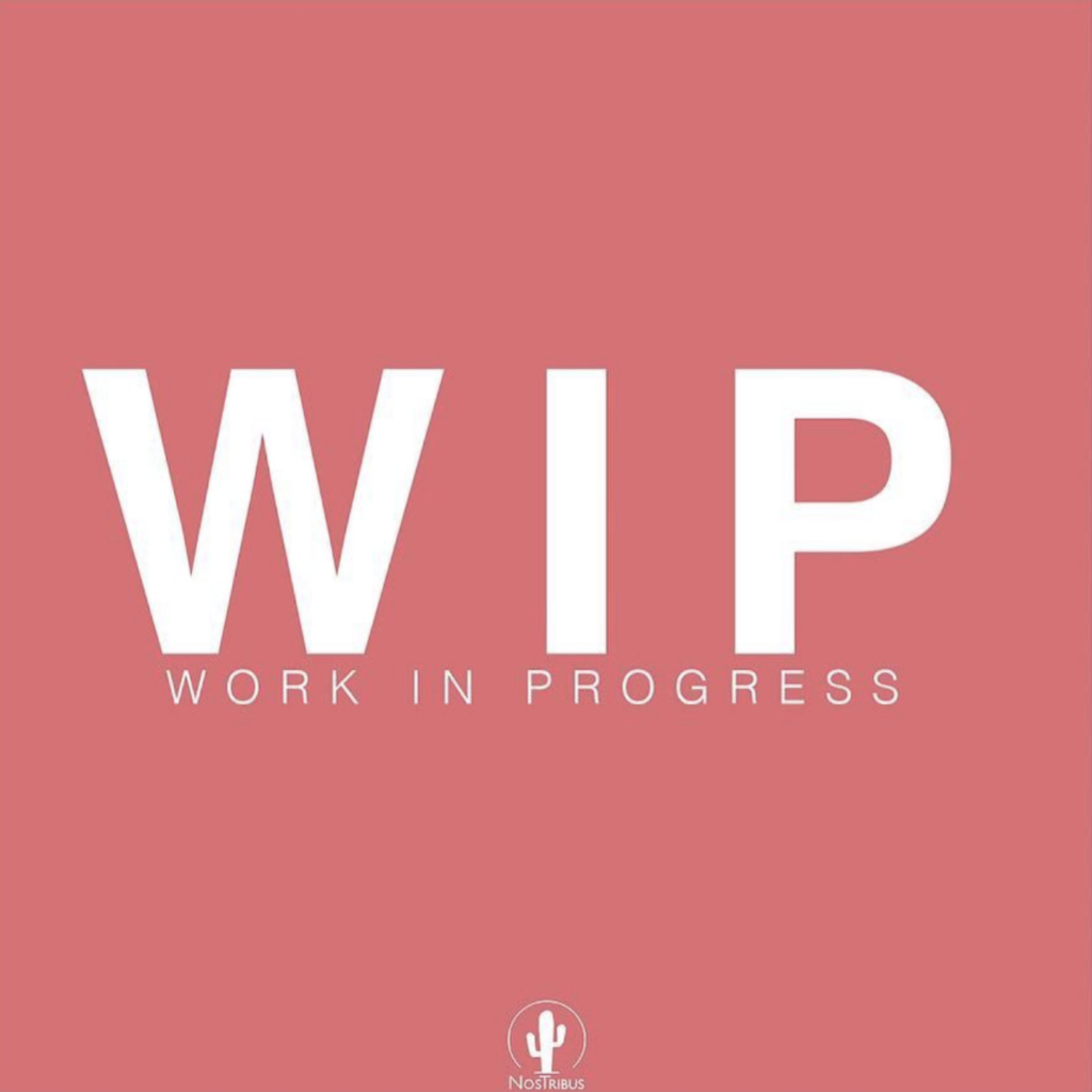 WORK IN PROGRESS